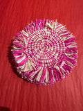 Kazi Fringed Coasters - sets of 4