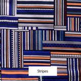 African Print Cotton Napkins - Set of 4