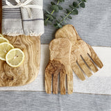Serving Hands of Olivewood - 10”