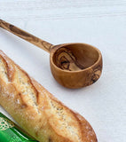 Modern Ladle of Olivewood-12”