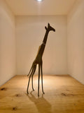 Bronze Giraffe - Oxidized