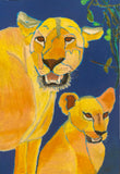 “Mama and Her Cub” Original by Joss Rossiter
