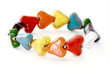 Ceramic Heart Bracelet