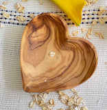 Heart Dish of Olivewood