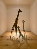 Bronze Giraffe - Oxidized