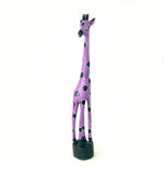 Painted Wood Giraffe
