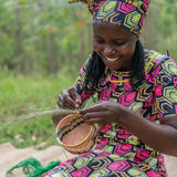 Kazi Seratonia Baskets, Wall Plates, and Coasters