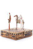 “Egypt-Bound” Banana Leaf Sculpture & Box