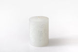 Kapula Candles - White on White