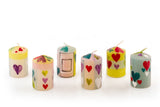 Kapula Candles - Pastel Hearts