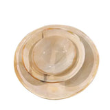 Ankole Horn Round Bowl