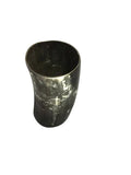 HD Vase/Utensil Holder of Ankole Horn with Wood Base
