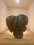 “Ele Mama and Calf” by Losten Kulenga