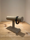 Painted Leather Unisex Bracelet (various colors)