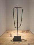 Disc Glass Bead Necklace