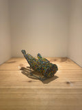 AM Phone Rest of Beaded Wire by Archie Mutsiko