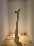 Giraffe Bust of Polished Jacaranda