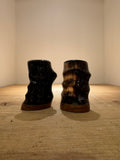 Dumi Ridged Horn Salt and Pepper Set