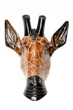 Giraffe Bust of Burnt Jacaranda