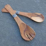 Salad Servers of Olivewood