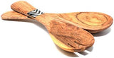 Salad Servers of Olivewood