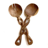 Salad Servers of Olivewood