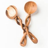 Salad Servers of Olivewood