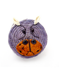 Lidded-Sisal Animal Basket