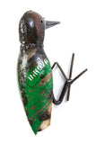 Woodpecker of Upcycled Metal