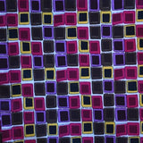 African Print Cotton Napkins - Set of 4