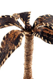 Palm Tree Nativity of Banana Leaf