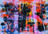 “Leaves in Abstract” Giclèe by Joss Rossiter