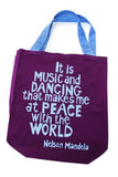 Nelson Mandela Tote Bag