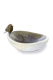 Shona Resting Bird Bath - Med.