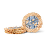 Kazi Fringed Coasters - sets of 4