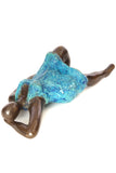 "Lady Stargazer" Lost Wax Bronze Sculpture